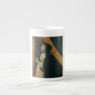 Saint Catherine of Siena by Juan Bautista Maino Bone China Mug