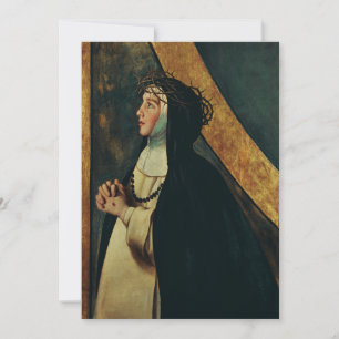 Saint Catherine of Siena by Juan Bautista Maino  Invitation
