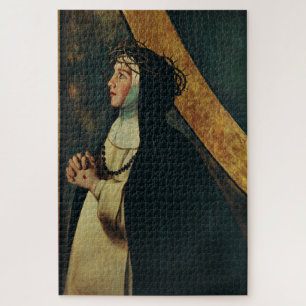 Saint Catherine of Siena by Juan Bautista Maino Jigsaw Puzzle