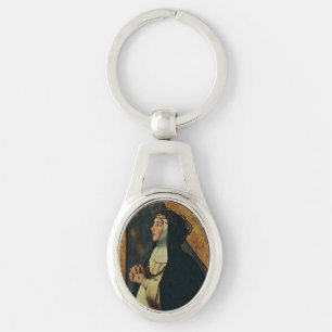 Saint Catherine of Siena by Juan Bautista Maino Key Ring