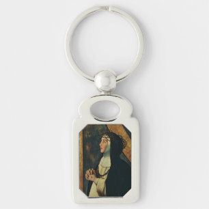 Saint Catherine of Siena by Juan Bautista Maino Key Ring