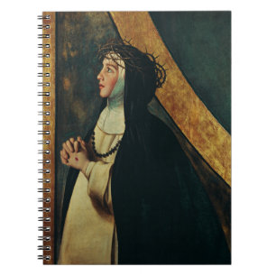 Saint Catherine of Siena by Juan Bautista Maino Notebook