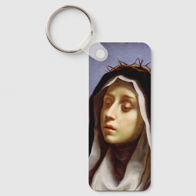 Saint Catherine of Siena Key Ring (Front)