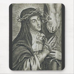 Saint Catherine of Siena Mouse Pad