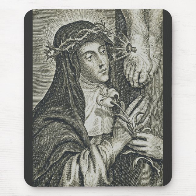 Saint Catherine of Siena Mouse Pad (Front)