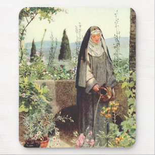 Saint Catherine of Siena Mouse Pad