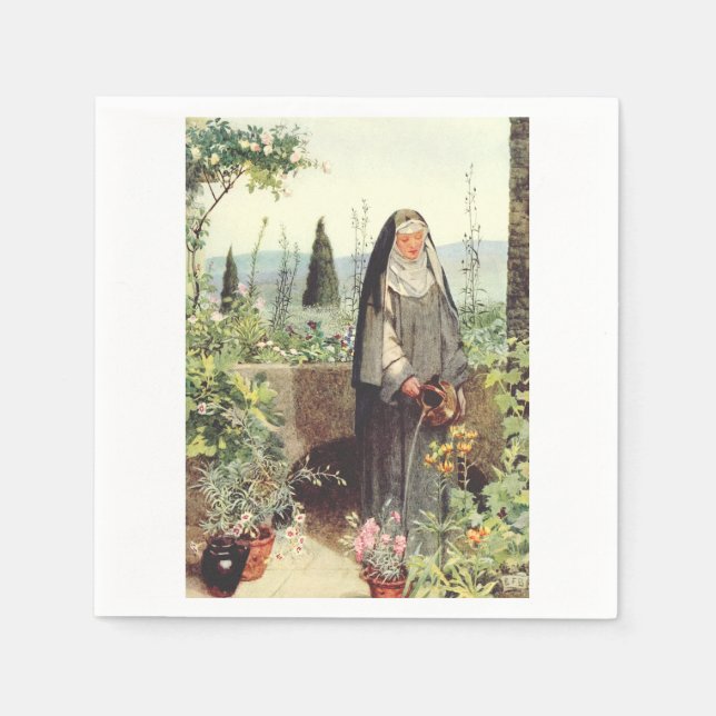 Saint Catherine of Siena Napkin (Front)