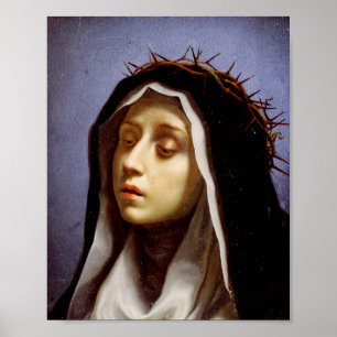 Saint Catherine of Siena Poster