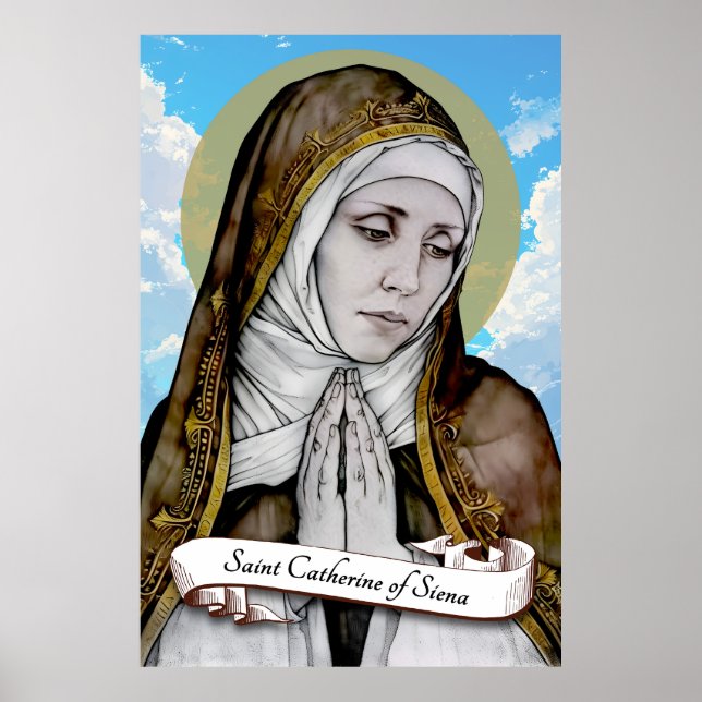 Saint Catherine of Siena Poster (Front)