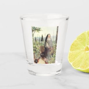 Saint Catherine of Siena Shot Glass