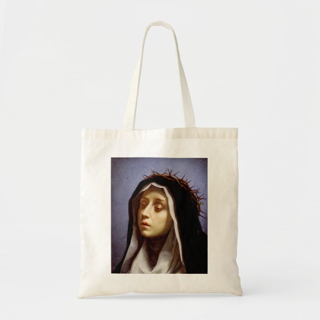 Saint Catherine of Siena Tote Bag (Front)