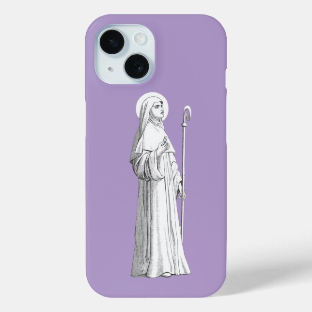 Saint Catherine of Siena Virgin Case-Mate iPhone Case (Back)