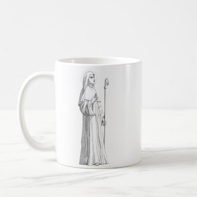 Saint Catherine of Siena Virgin Coffee Mug (Left)