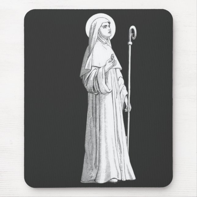 Saint Catherine of Siena Virgin Mouse Pad (Front)