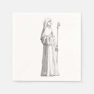 Saint Catherine of Siena Virgin Napkin