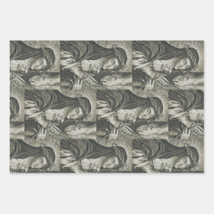 Saint Catherine of Siena Wrapping Paper Sheet