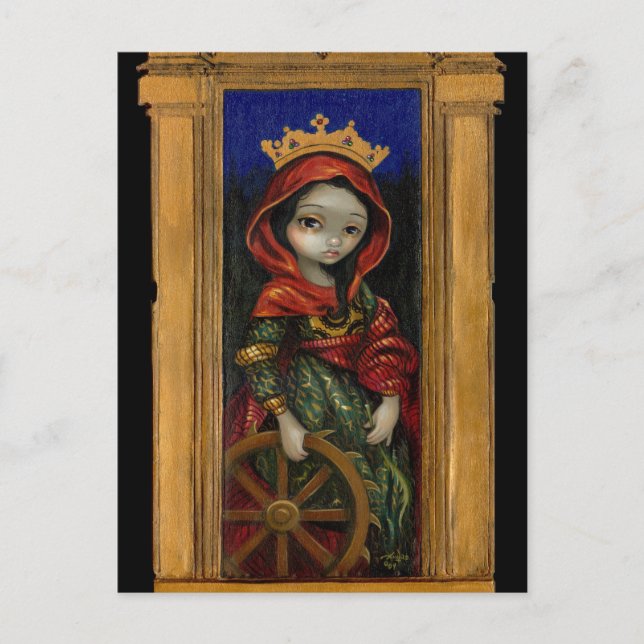 "Saint Catherine" Postcard (Front)