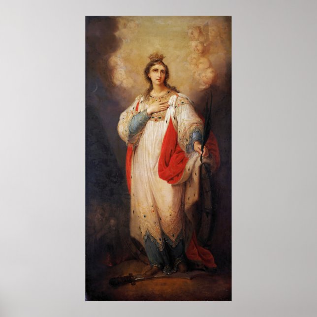 Saint Catherine Poster (Front)
