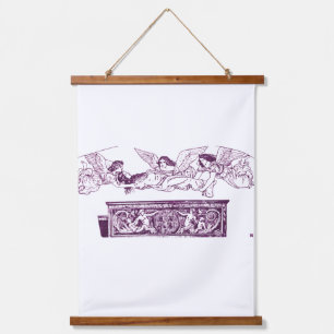 Saint Catherine’s Body Carried by the Angels Hanging Tapestry