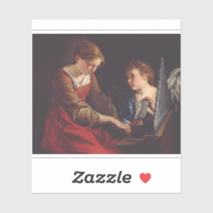 Saint Cecilia and an Angel by Orazio Gentileschi