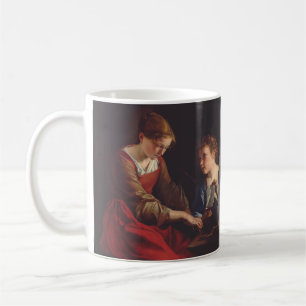 Saint Cecilia and an Angel by Orazio Gentileschi Coffee Mug