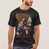 Saint Cecilia by Simon Vouet Fine Art Music Decor