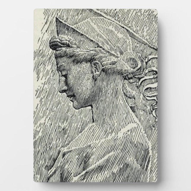 Saint Cecilia Virgin and martyr Plaque (Front)