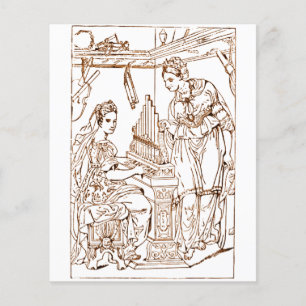 Saint Cecilia with Saint Catherine of Alexandria Flyer