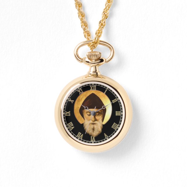 Saint Charbel (Sharbel) Makhlouf Maronite Rite Watch (Front)