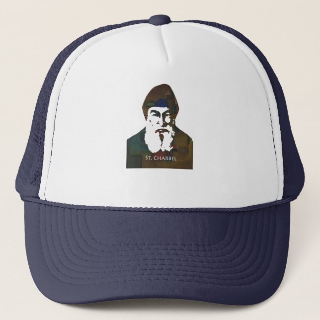 Saint Charbel  Trucker Hat (Front)