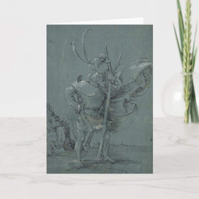 Saint Christopher, 1510 Card (Front)