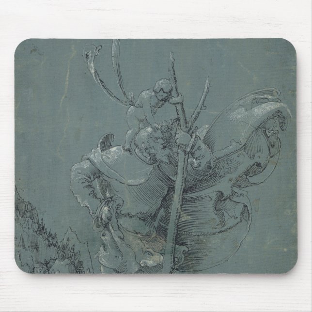 Saint Christopher, 1510 Mouse Pad (Front)