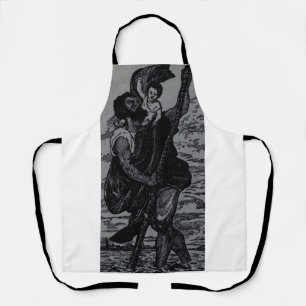 Saint Christopher by Titian Apron