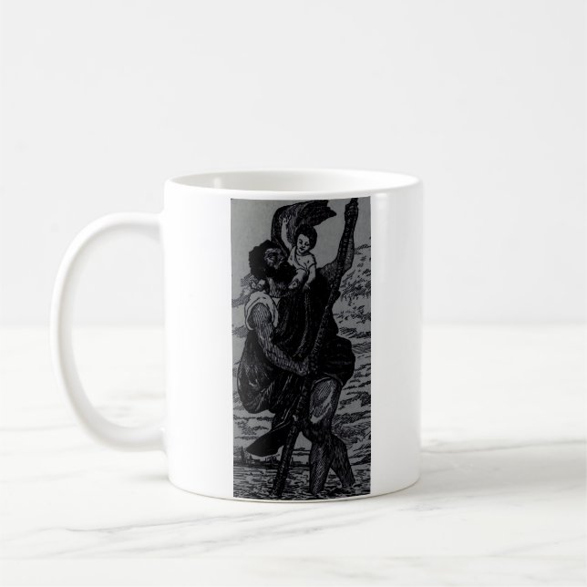Saint Christopher by Titian  Coffee Mug (Left)