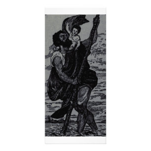 Saint Christopher by Titian Rack Card