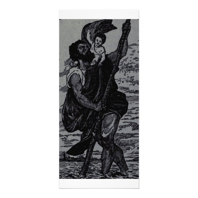 Saint Christopher by Titian  Rack Card (Front)