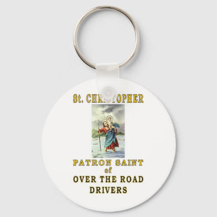 SAINT CHRISTOPHER KEY RING
