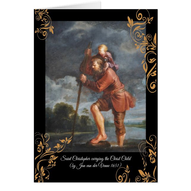 Saint Christopher with infant Christ (Front)