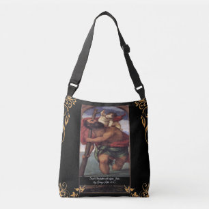 Saint Christopher with the Infant Christ Crossbody Bag