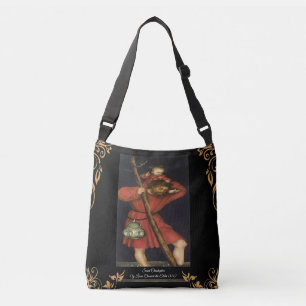 Saint Christopher with the Infant Christ Crossbody Bag