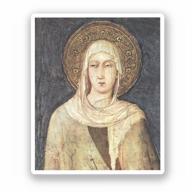 Saint Clare of Assisi by Simone Martini (Front)