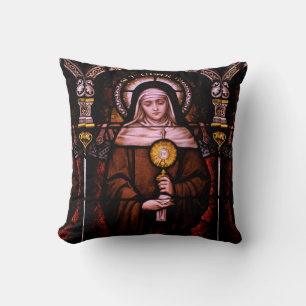 saint clare of assisi cushion