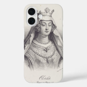 Saint Clotilde second wife of Clovis iPhone 16 Case