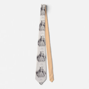 Saint Clotilde second wife of Clovis Tie