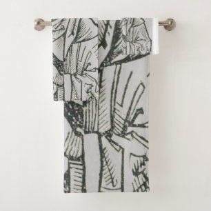 Saint Columba Apostle of the Picts Bath Towel Set