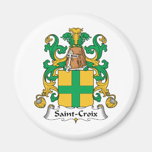 Saint-Croix Family Crest Magnet