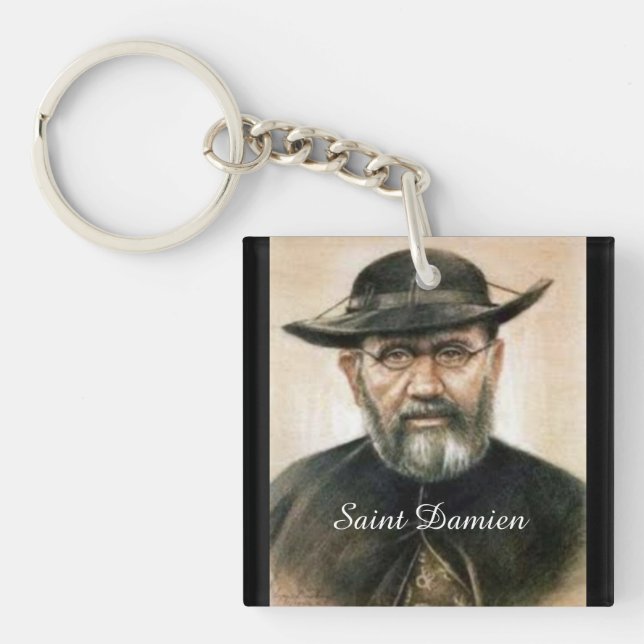 Saint Damien Key Ring (Front)