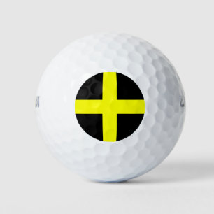 saint david flag golf balls
