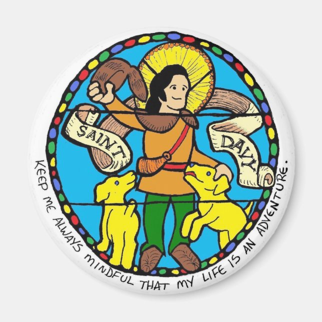 Saint Davy Magnet (Front)