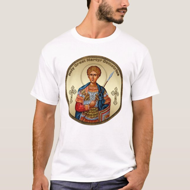 Saint Demetrius icon 5 T-Shirt (Front)